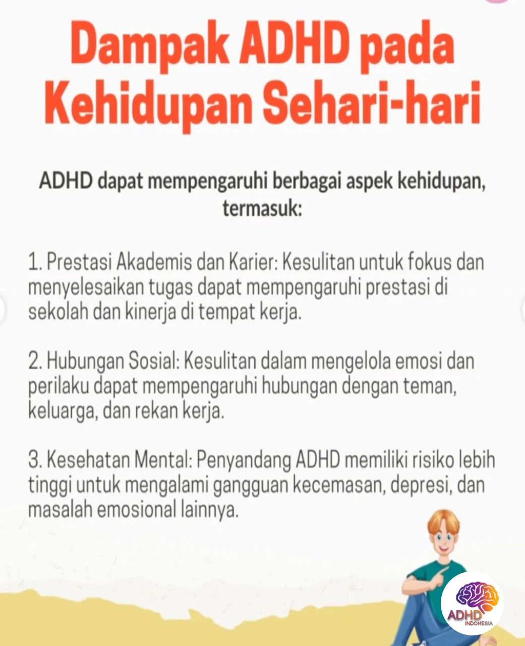ADHD dan Hubungan Sosial Anak di Lingkungan Sekolah di Kota Pangkal Pinang